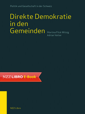cover image of Direkte Demokratie in den Gemeinden